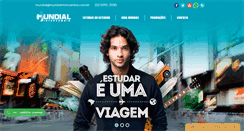 Desktop Screenshot of mundialintercambio.com.br