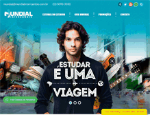 Tablet Screenshot of mundialintercambio.com.br